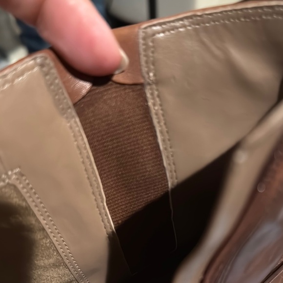 Ecco Brown Leather Ankle Boots with Buckle - Picture 11 of 11